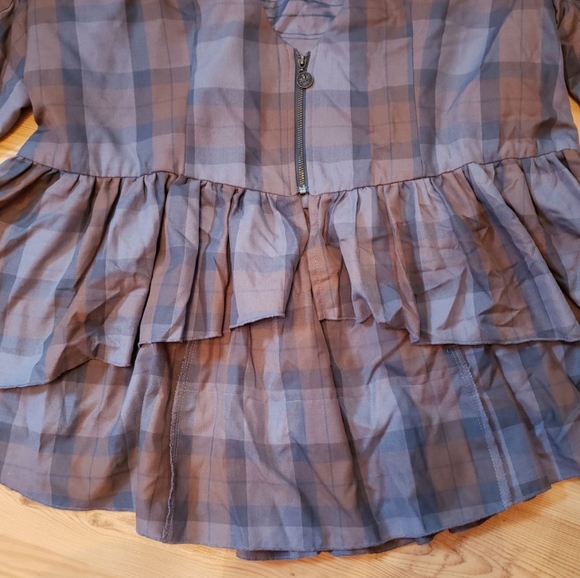 Outlander Laced Peplum Girls Jacket Plus Size Hot Topic Exclusive - Picture 7 of 13